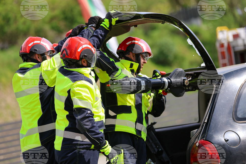 Благоевград - Американски университет - пожаро-тактическо учение