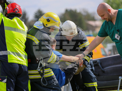 Благоевград - Американски университет - пожаро-тактическо учение