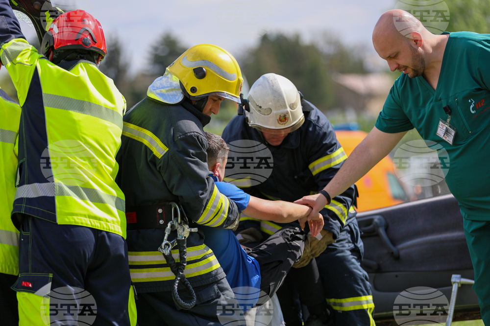 Благоевград - Американски университет - пожаро-тактическо учение