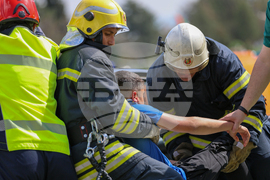 Благоевград - Американски университет - пожаро-тактическо учение