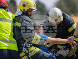 Благоевград - Американски университет - пожаро-тактическо учение