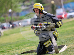 Благоевград - Американски университет - пожаро-тактическо учение