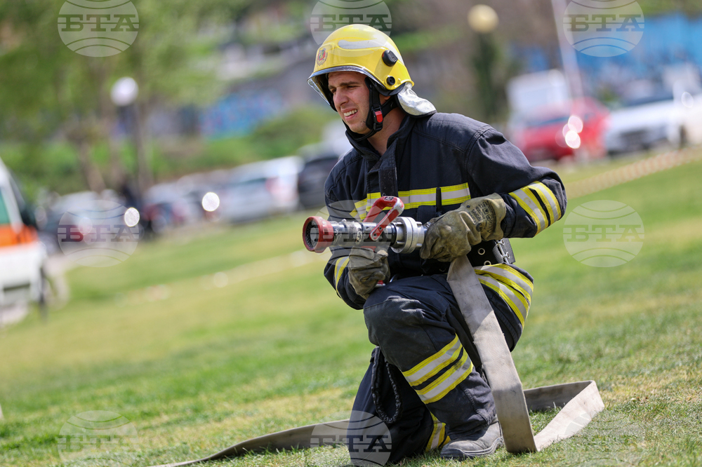 Благоевград - Американски университет - пожаро-тактическо учение