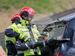 Благоевград - Американски университет - пожаро-тактическо учение