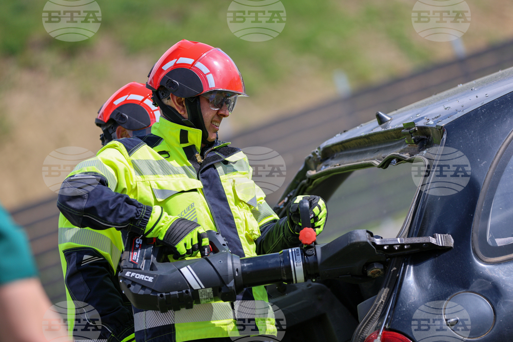 Благоевград - Американски университет - пожаро-тактическо учение