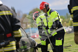 Благоевград - Американски университет - пожаро-тактическо учение