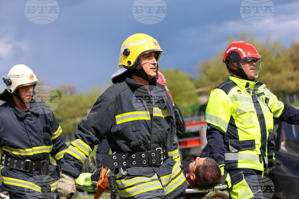 Благоевград - Американски университет - пожаро-тактическо учение