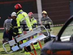 Благоевград - Американски университет - пожаро-тактическо учение