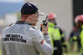 Благоевград - Американски университет - пожаро-тактическо учение