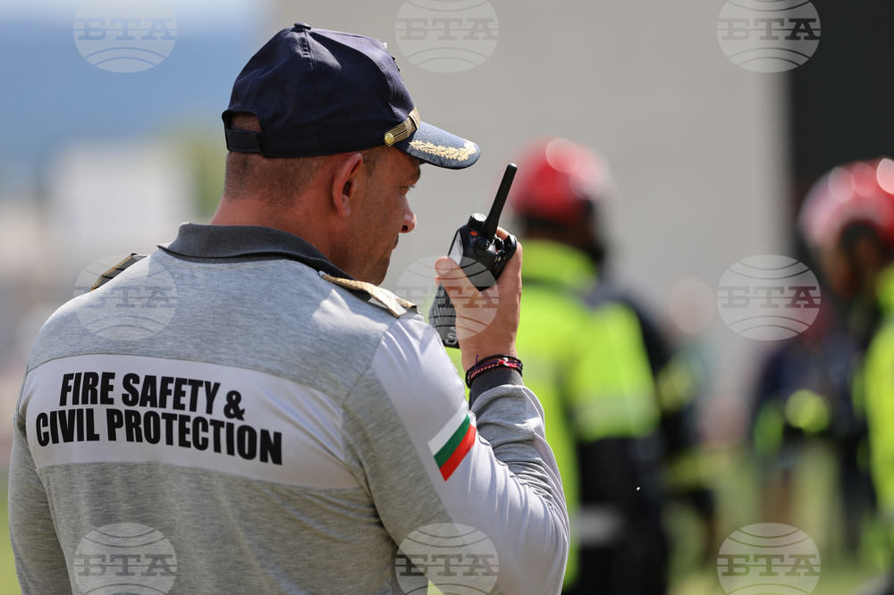 Благоевград - Американски университет - пожаро-тактическо учение