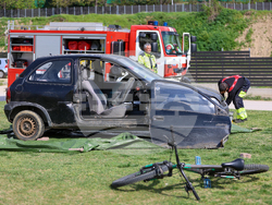 Благоевград - Американски университет - пожаро-тактическо учение