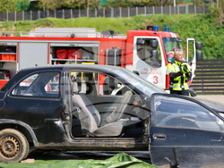 Благоевград - Американски университет - пожаро-тактическо учение