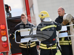 Благоевград - Американски университет - пожаро-тактическо учение