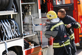 Благоевград - Американски университет - пожаро-тактическо учение