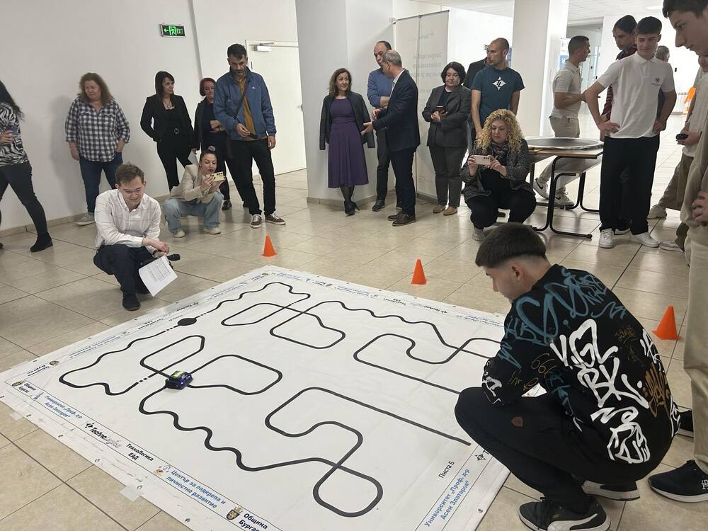 Надпреварата Robo Challenge се проведе за четвърти път в Бургас