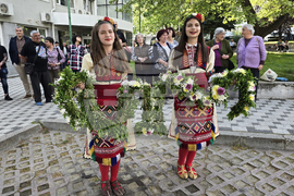 Сандански - чудотворна икона - посрещане