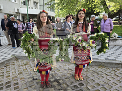 Сандански - чудотворна икона - посрещане