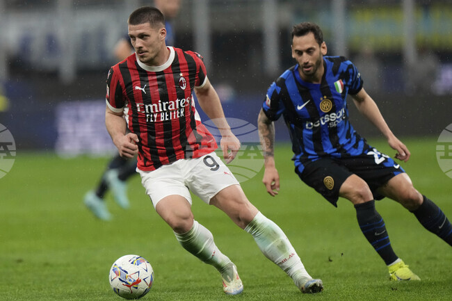 Лука Йович няма да тренира с Милан около седмица, но ще бъде готов за финала за Купата на Италия