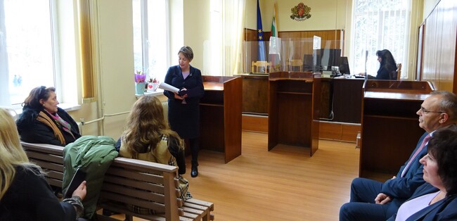 Окръжен съд – Разград: Бързина и качество на правораздаването отчетоха районните съдилища в Разград, Исперих и Кубрат 