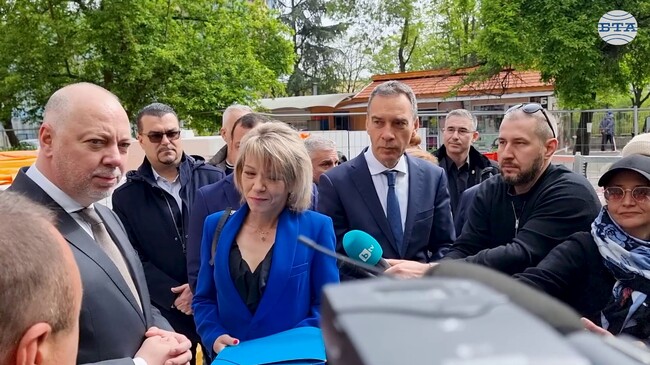 Премиерът Росен Желязков даде начало на новата кампания за саниране в Бургас