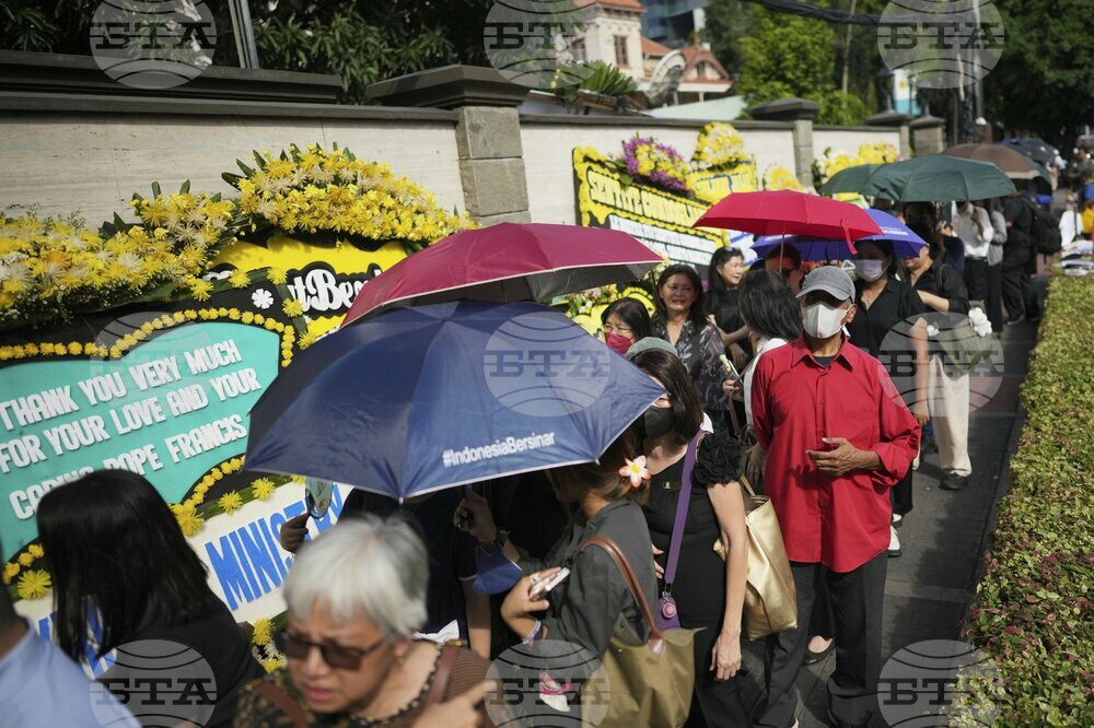 Indonesia Obit Pope Francis Global Reax