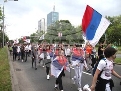 Сърбия - протест - гимназисти