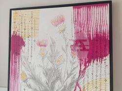 Картина от изложбата „Флорална еклектика“. Снимка: Sofia Green Gallery