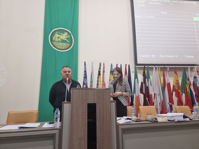 Христо Димитров беше избран за временно изпълняващ длъжността кмет на Лясково