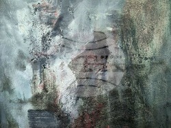 Картина на Кирил Киряков от изложбата It take a tribe. Снимка: Екипът на събитието