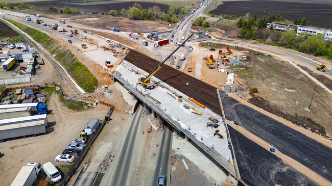 АПИ: В събота ще се ограничи движението по път II-81 София - Костинброд и ще се пренасочи по пътните връзки на АМ „Европа“ 