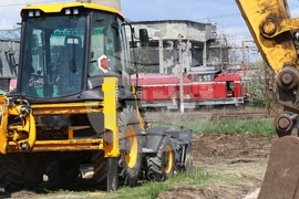 Село Волуяк - Гроздан Караджов - Мултимодална логистична платформа София-Запад - строителство