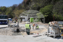 Варна - крайбрежна алея - строителство