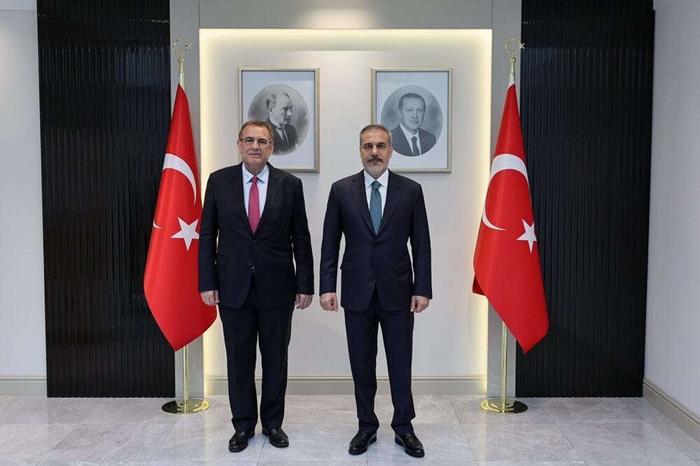 DRF Leader, Turkiye's Foreign Minister Discuss Stability in Black Sea, Middle East