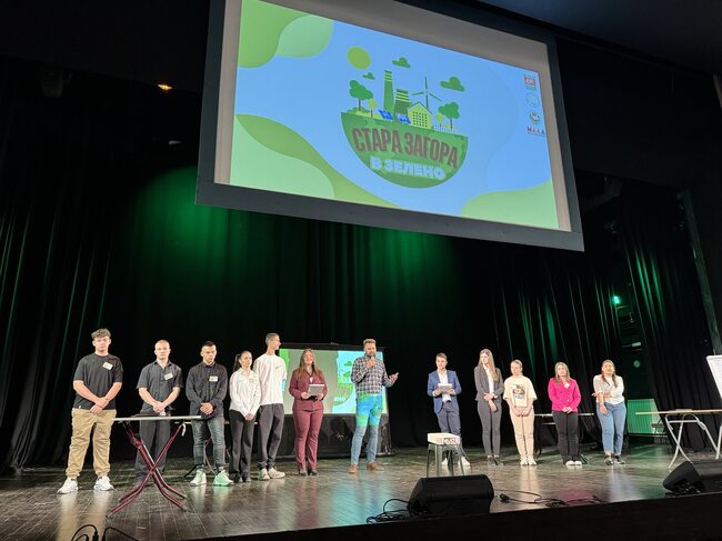 Зам.-кметът Надежда Чакърова откри първото междуучилищно състезание „Стара Загора в зелено“