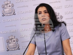 Столичен общински съвет - Борис Бонев - Ваня Григорова - брифинг