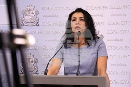 Столичен общински съвет - Борис Бонев - Ваня Григорова - брифинг