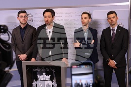 Столичен общински съвет - Борис Бонев - Ваня Григорова - брифинг