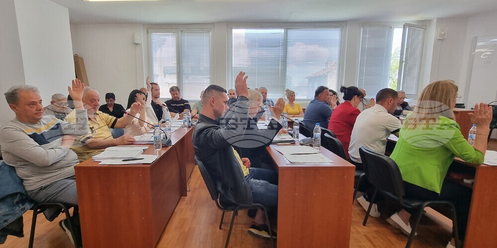 Каспичан - общински съветници - заседание