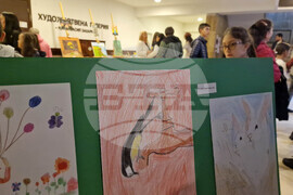 Самоков - школа по рисуване - ученици - изложба
