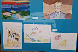 Самоков - школа по рисуване - ученици - изложба