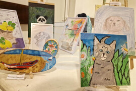 Самоков - школа по рисуване - ученици - изложба