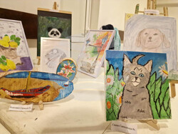 Самоков - школа по рисуване - ученици - изложба