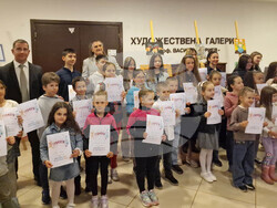 Самоков - школа по рисуване - ученици - изложба