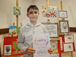 Самоков - школа по рисуване - ученици - изложба