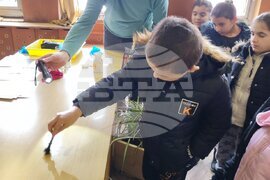 Севлиево - МВР - проект "Детско полицейско управление" - занятие