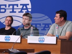 Национален пресклуб на БТА София - бивше ръководство на Българската федерация по борба - пресконференция