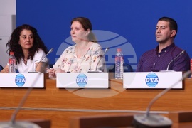 Национален пресклуб на БТА София - бивше ръководство на Българската федерация по борба - пресконференция