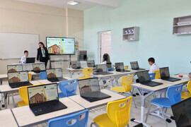 Самоков - Обединено училище "Неофит Рилски" - СТЕМ център - откриване