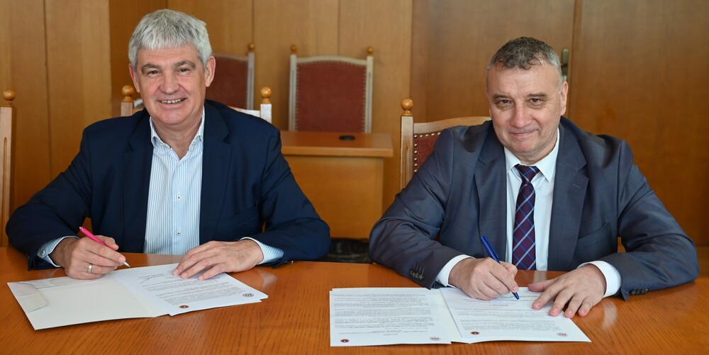 УНСС и КНСБ подписаха нов договор за обучение на синдикални активисти в магистърската програма „Синдикализъм и синдикални политики“