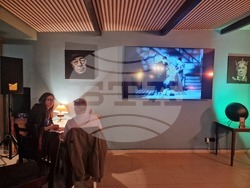 Откриване на изложбата „Моите стъпки стоят по пясъка“. Снимка: Ваня Сухарова/БТА